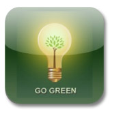 Go Green iPhone, iPod Touch and iPad App Go Green iPhone, iPod Touch and iPad App